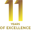 11 years of excellence